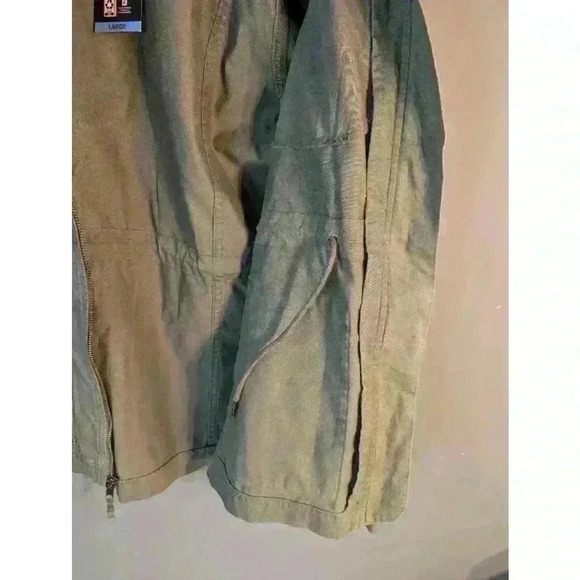 Gap Large Field Jacket army Green womens hiking outdoor - Picture 9 of 10
